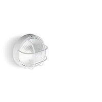 PLAFONIERA TONDA GRIGLIA BIANCO- 1,0 pz