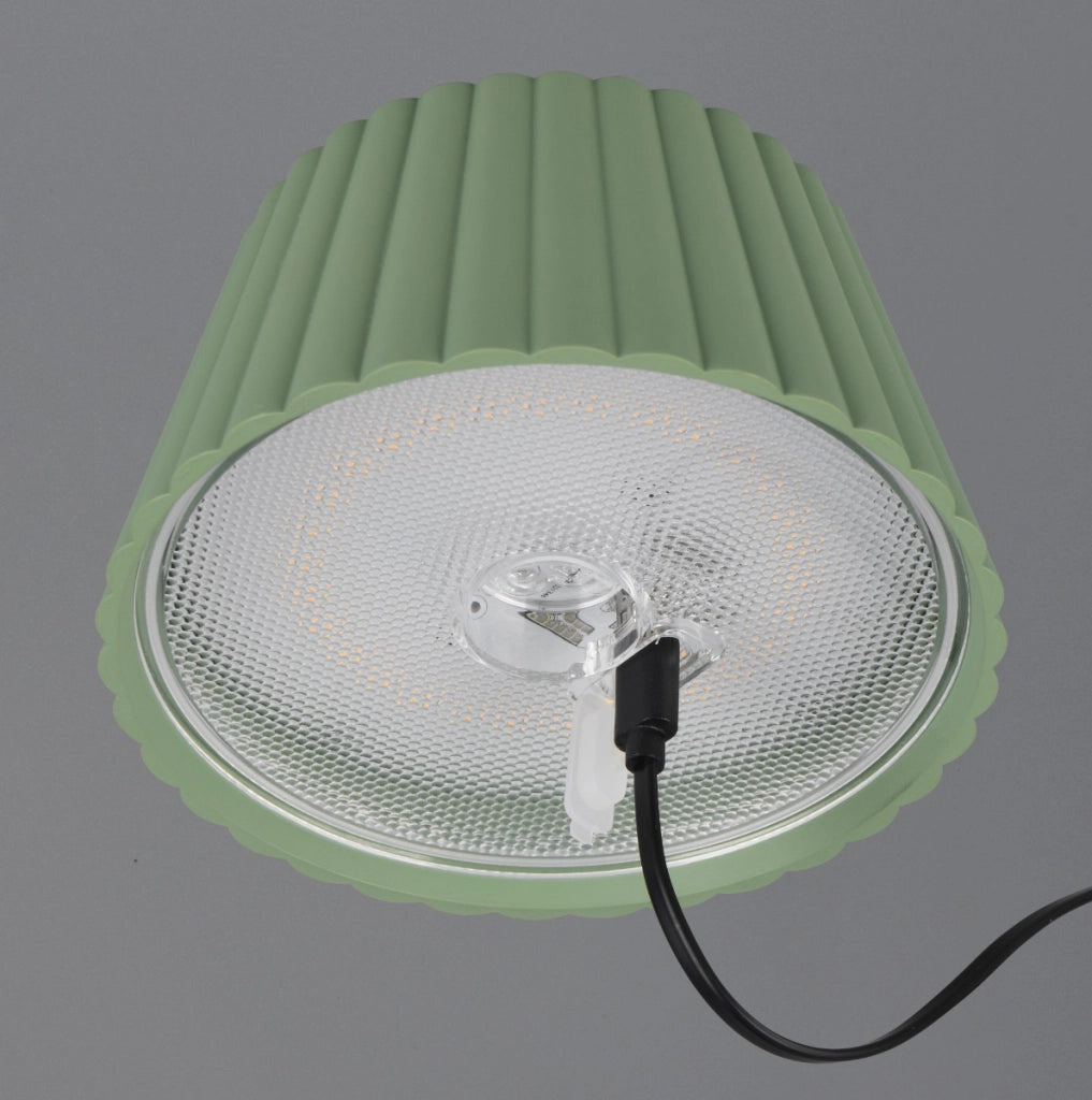 Lampada da esterno a batteria LED 2W pistacchio SUAREZ