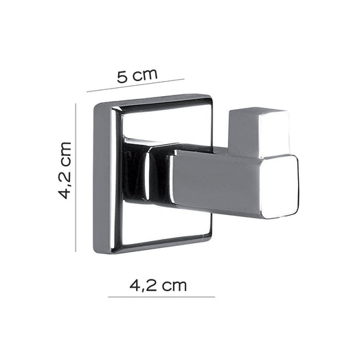 Appendiabiti da muro in acciaio inox AISI 304 e Cromall 6926 Gedy serie COLORADO Cromato