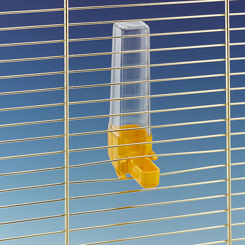 Beverino per gabbie volatili in plastica 50 ml con autoerogazione e aggancio universale Ferplast