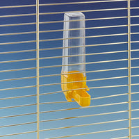 Beverino per gabbie volatili in plastica 50 ml con autoerogazione e aggancio universale Ferplast