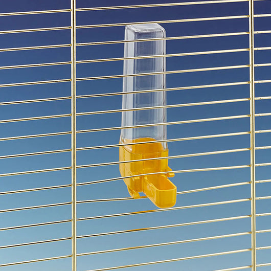 Beverino per gabbie volatili in plastica 50 ml con autoerogazione e aggancio universale Ferplast