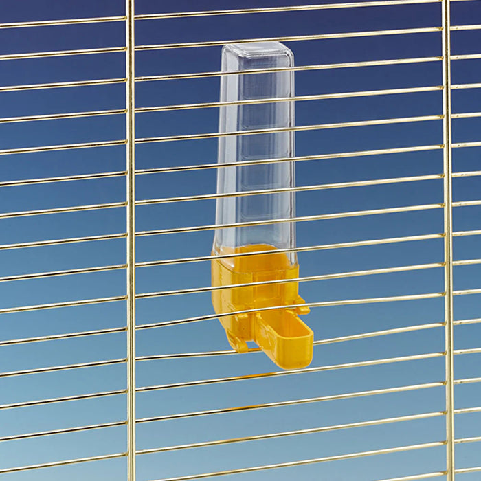 Beverino per gabbie volatili in plastica 50 ml con autoerogazione e aggancio universale Ferplast