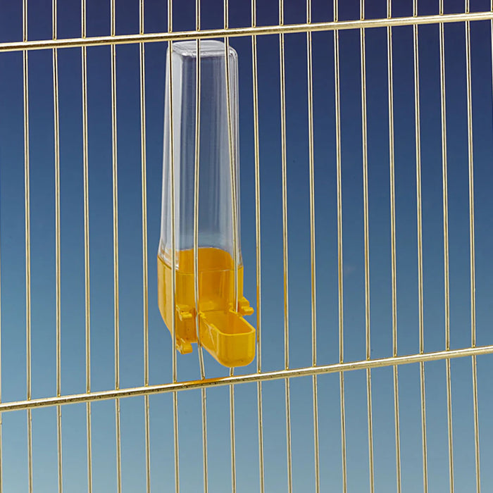 Beverino per gabbie volatili in plastica 50 ml con autoerogazione e aggancio universale Ferplast