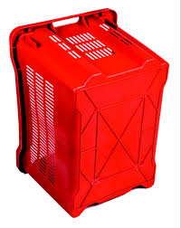 Cassetta agricola in polietilene fondo chiuso 40 litri impilabile per frutta e verdura Agricol