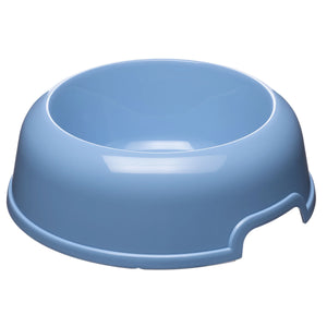 Set 6 ciotole per cani in plastica riciclata 0,5 litri Ø 18,5 cm con bordo antiscivolo e maniglie laterali colori assortiti Ferplast