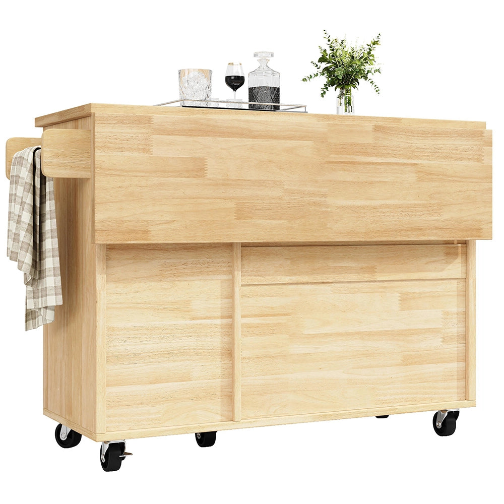 Isola cucina scacchi - Xylo - 120x45x92cm legno 3 cassetti