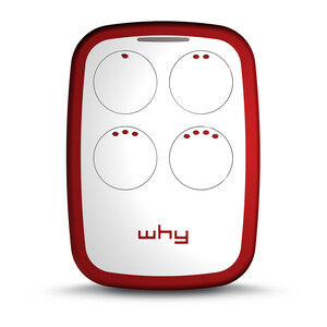 RADIOCOMANDO WHY NOA MULTIFREQUENZA GRANADE RED- 1,0 pz