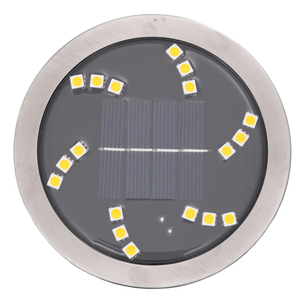 Luci Solari da Terra con Picchetti da Esterno 4 pz Bianco Caldo CFW9375172
