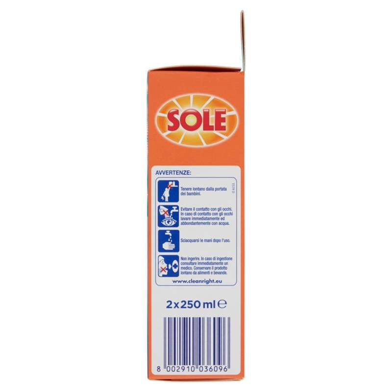SOLE CURA LAVATRICE 250MLX2 FLACONI MEGA PACK