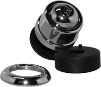 Pulsante di scarico completo per cassetta Unibox comando pneumatico finitura cromata 5.91 Its Todini