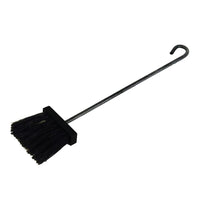 Scopino per camino modello Vesuvio in acciaio verniciato con setole in PVC lunghezza 54 cm