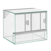 Diversa Terrario in Vetro con Apertura Scorrevole Dimensioni: cm40x30x30h