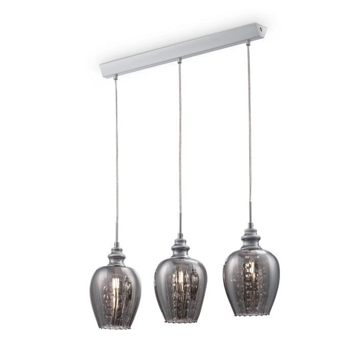 Lampada pendente Pendant in Metallo Blues Nickel