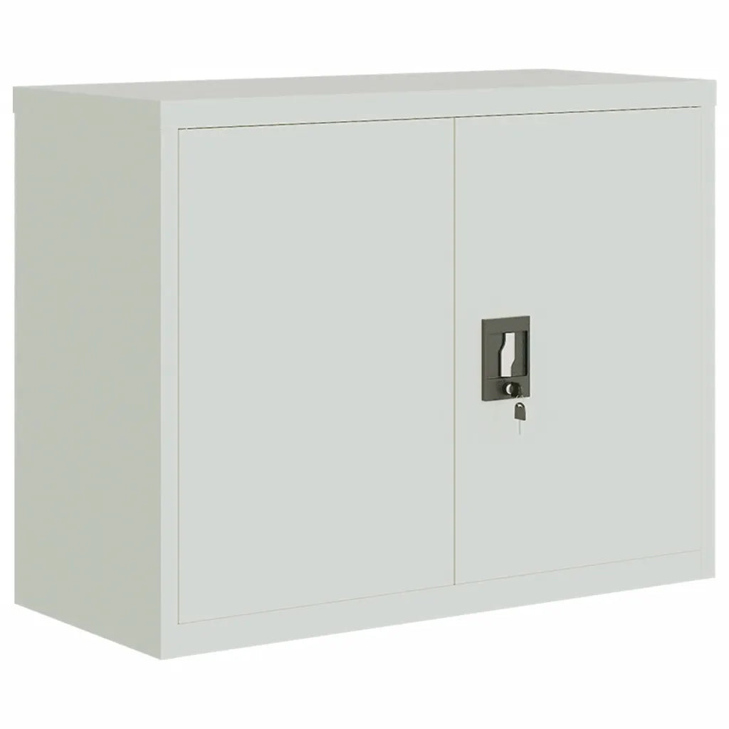 Armadio Classificatore Grigio Chiaro 90x40x70 cm in Acciaio CFW8887623