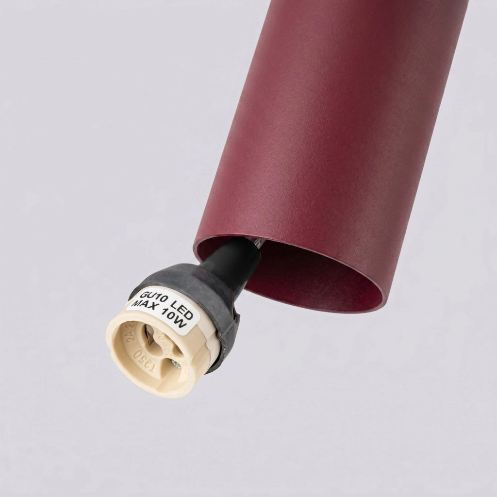 Lampada a sospensione LAGOS 3L bordeaux