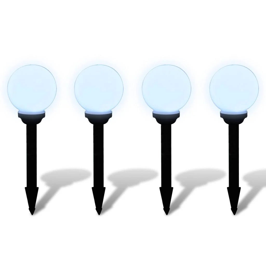 Sfera solare da esterno 20 cm 3 pezzi lampada decorativa 2402038