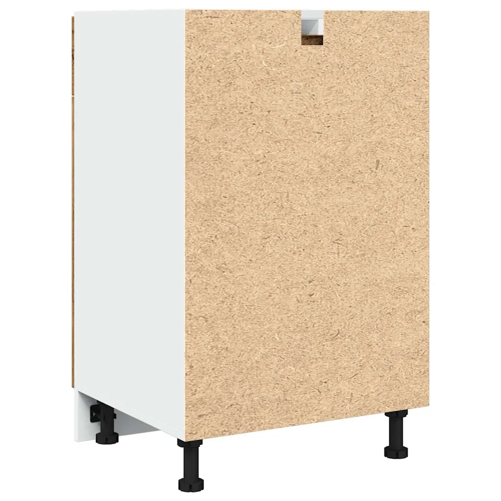 Mobile con Cassetto Â“LyonÂ” Legno Antico 50x46x81,5cm