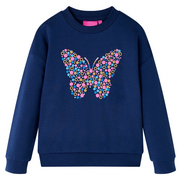 Felpa per Bambini Blu Marino 104cod mxl 84426
