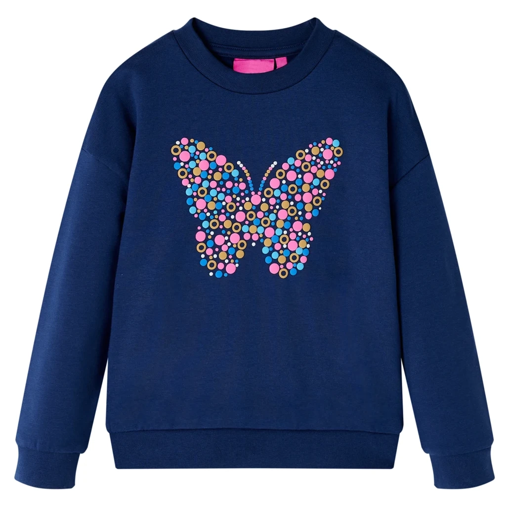 Felpa per Bambini Blu Marino 104cod mxl 84426