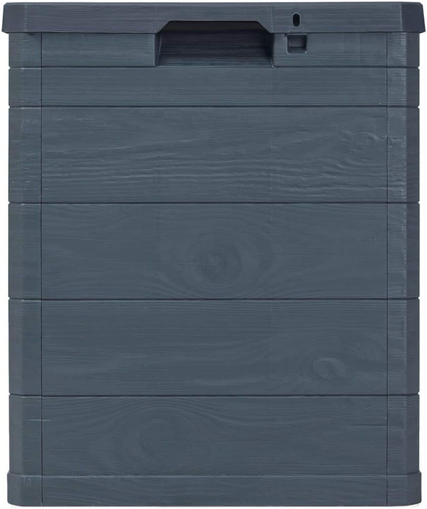 BAULE MULTIUSO WOODY'S 90 PER Baule multiuso Woody’s 90 litri in resina per interno colore antracite scuro predisposto per lucchetto ToomaxANTRACITE SCURO LT.90 ART.173  cm.42,5x44x50h.    TOOMAX