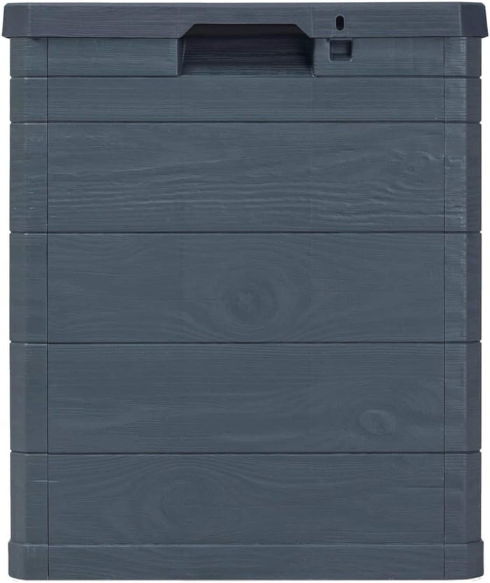 BAULE MULTIUSO WOODY'S 90 PER Baule multiuso Woody’s 90 litri in resina per interno colore antracite scuro predisposto per lucchetto ToomaxANTRACITE SCURO LT.90 ART.173  cm.42,5x44x50h.    TOOMAX