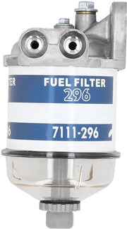Filtro del carburante di sostituzione Unità semplice da installare - Adatto per Massey Ferguson - OEM 7111-296 - OEM 2656615 - Montaggio senza problemi - Unità del filtro del carburante