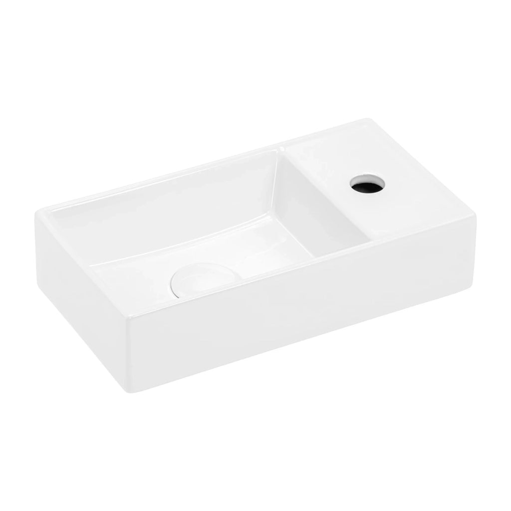 Lavabo da appoggio LINPH LA 75 40,5x22 cm Bianco