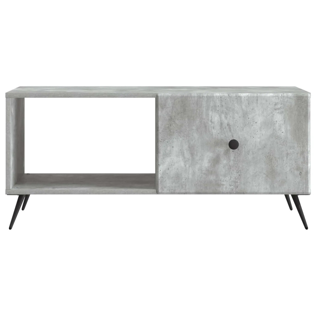 Tavolino da salotto Grigio Cemento 90 x 50 x 40 cm