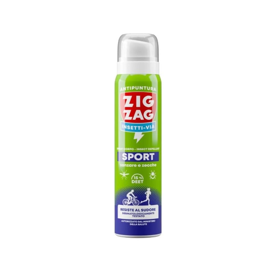 SPRAY ANTIPUNTURA SPORT&WORK 100ML 15% DEET DI ZIG ZAG