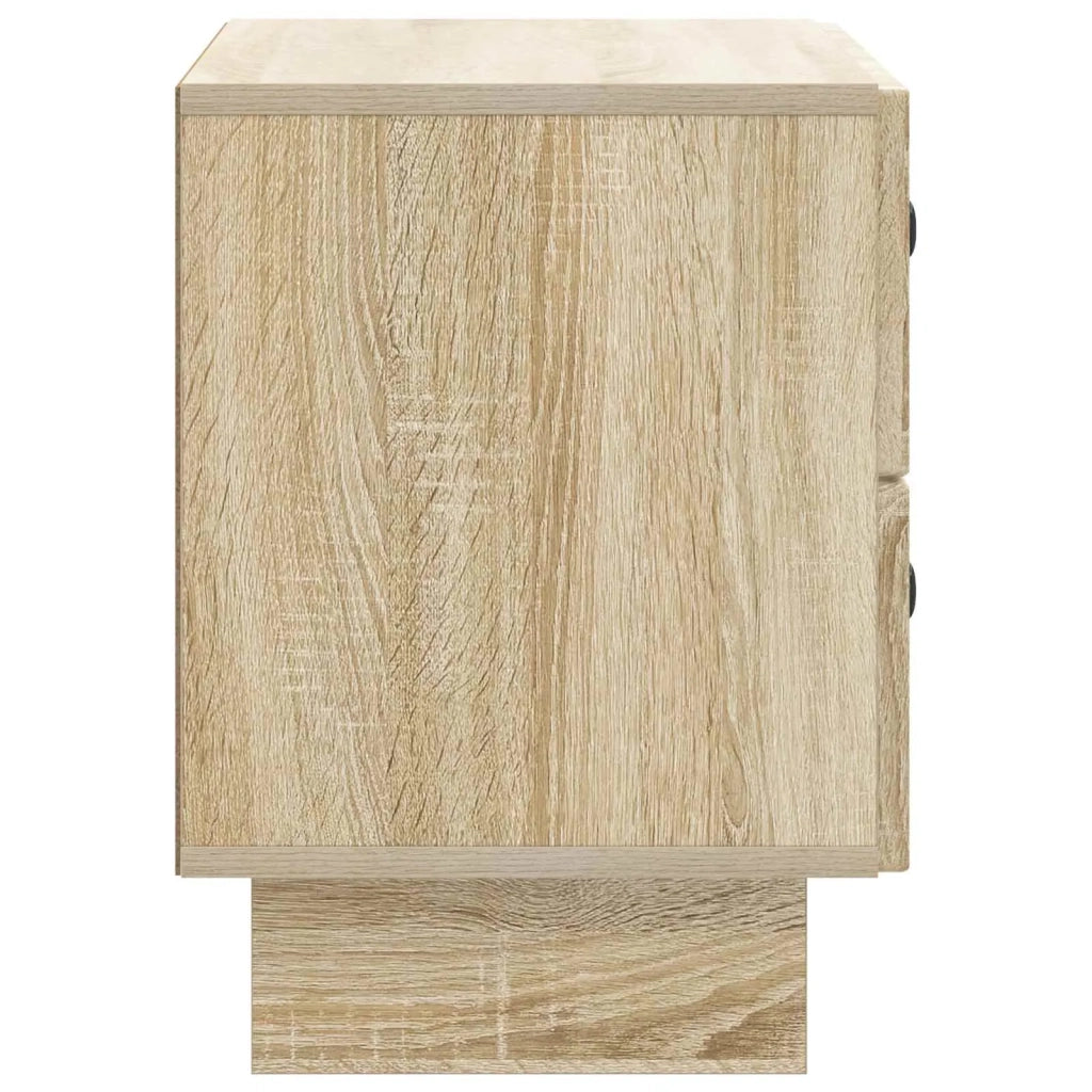 Armadio da Notte con cassetto Rovere Sonoma 62 x 34,5 x 47,5 cm