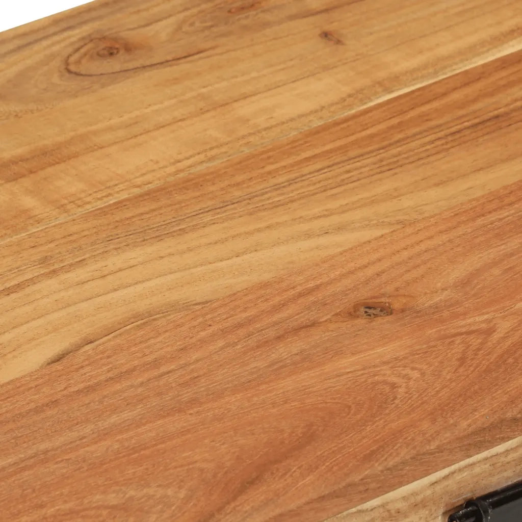 Cassapanca in Legno Massello di Acacia CFW6405643