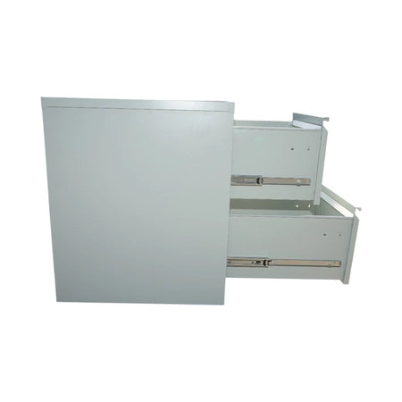 Classificatore, schedario in metallo con 2 cassetti 731x452x620mm, RAL7035 Breckner Germany