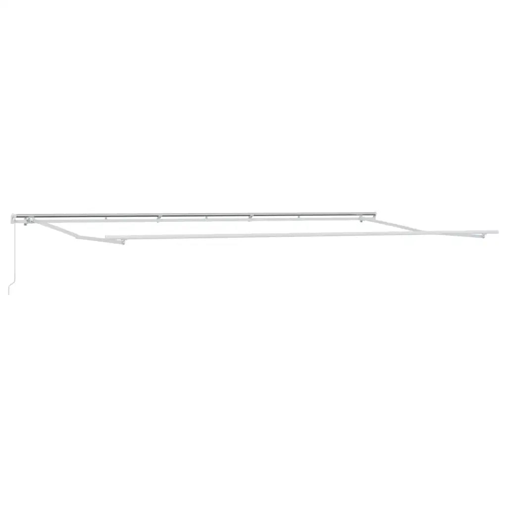 vidaXL Tenda da Sole Retrattile Manuale Bordò 600x300 cm
