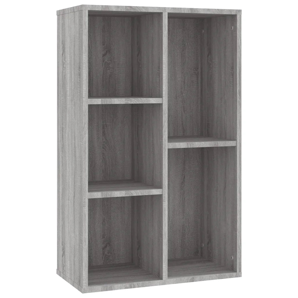 Libreria/Credenza Grigio Sonoma 50x25x80 cm Legno Multistrato 826612