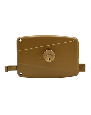 SERRATURA PORTONCINO '310/A' E70 DX - scat. mm 140x90  - WALLY