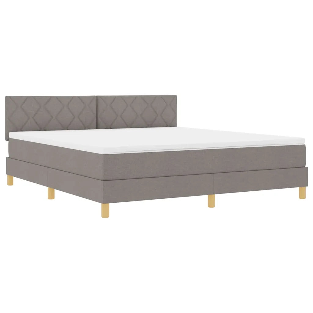 Letto a molle con materasso Talpa 180 x 200 cm Tessuto 3339018