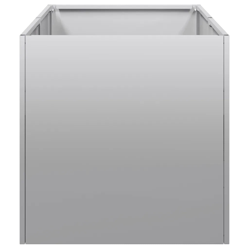 Fioriera 40x80x40 cm in Acciaio Zincato 860736