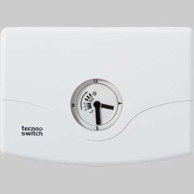 CRONOTERMOSTATO MANUALE TIZIANO - Programmazione giornaliera - 1 pezzi - TECNOSWITCH