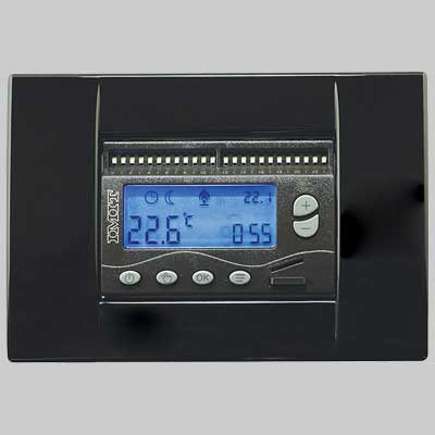 CRONOTERMOSTATO AD INCASSO DUO/503S - Giornaliero - 1 pezzi - IMIT CONTROL SYSTEM