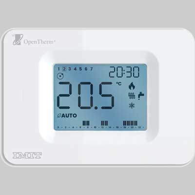 CRONOTERMOSTATO SETTIMANALE A PARETE OPENTHERM - - - 1 pezzi - IMIT CONTROL SYSTEM