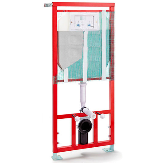MODULO ECO AD INCASSO ANTICONDENSA INSTALLAZIONE SU CARTONGESSO PER WC SOSPESI - 9-4 LT - ANTICONDENSA  - CAT
