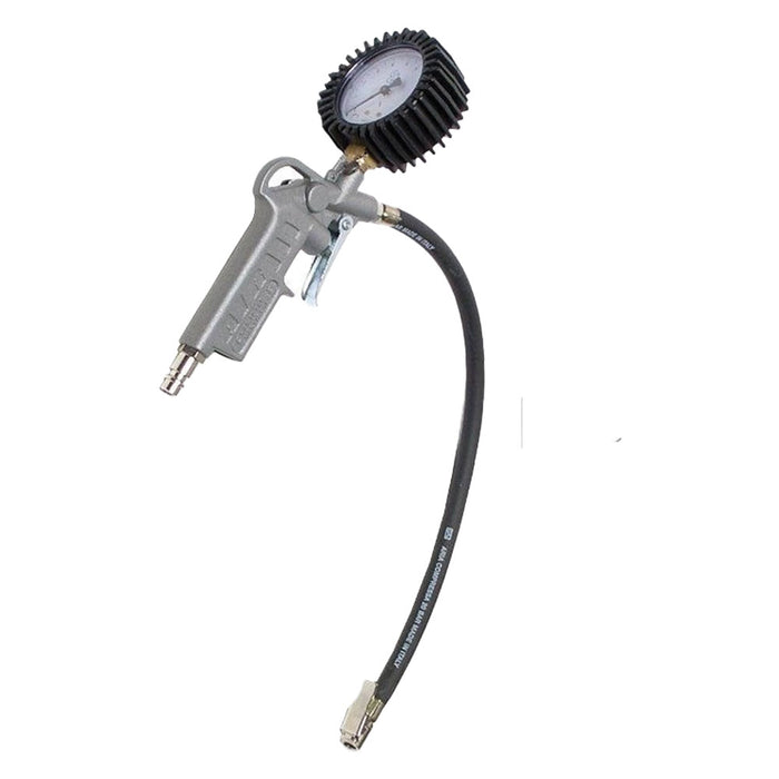 PISTOLA DI GONFIAGGIO '119400' manometro analogico  - HIT