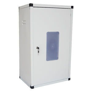 COPRICALDAIA IN ACCIAIO PREVERNICIATO cm. 50 x 32 x h.85 - coibentato  - BricoGo