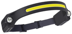 Luxen TORCIA DA TESTA RICARICABILE IN SILICONE, CON SENSORE,  6 W, 300 lumen, 7 modalitÃE di luce