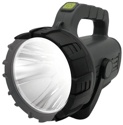 Luxen TORCIA RICARICABILE CON POWERBANK, LUCE FRONTALE E LATERALE, 5W, 250-350 lumen