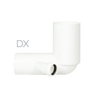 CURVA WC 1 USCITA- Diam. 90/40 uscita dx- GABBA- pezzi 1