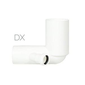 CURVA WC 1 USCITA- Diam. 90/40 uscita dx- GABBA- pezzi 1