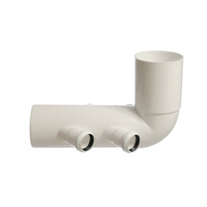 CURVA WC CON 4 USCITE- Diam. 110/40- GABBA- pezzi 1