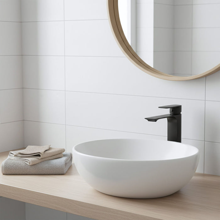 Rubinetto Da Lavabo Rea Urban Black High